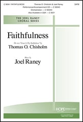 Faithfulness SATB choral sheet music cover